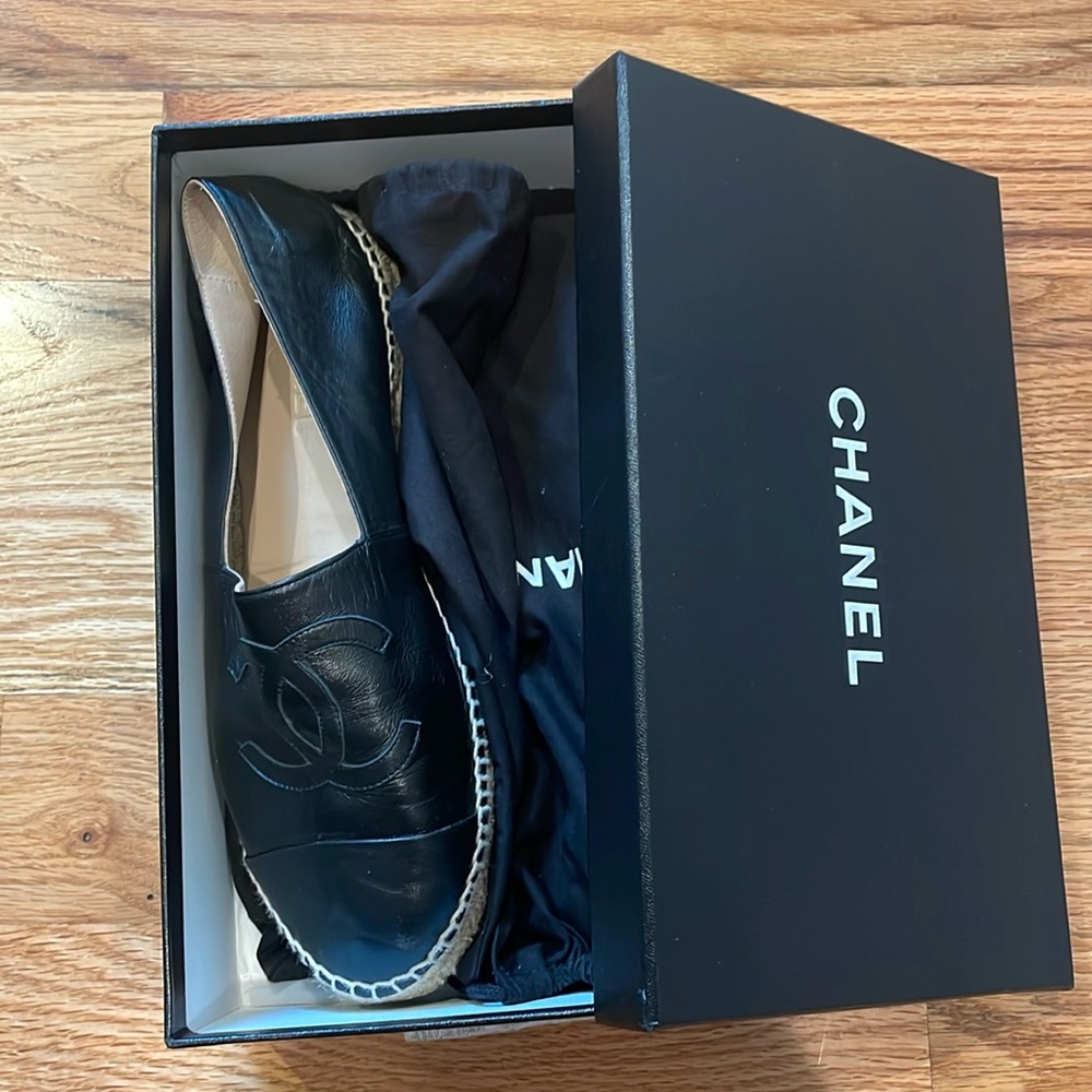 Chanel black Espadrilles